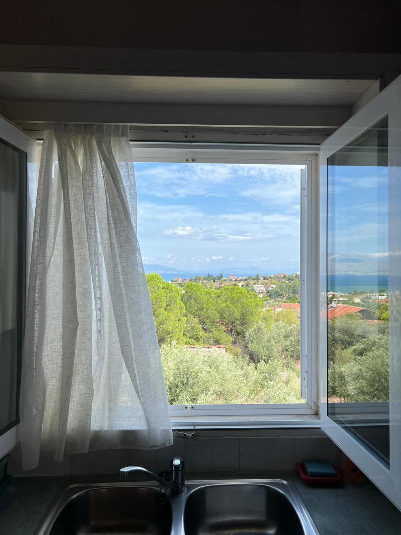 Xenia'S Seaview House Villa Paralia Avlidhos Eksteriør billede