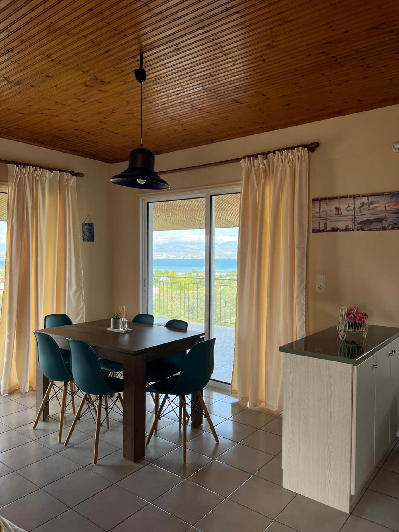 Xenia'S Seaview House Villa Paralia Avlidhos Eksteriør billede