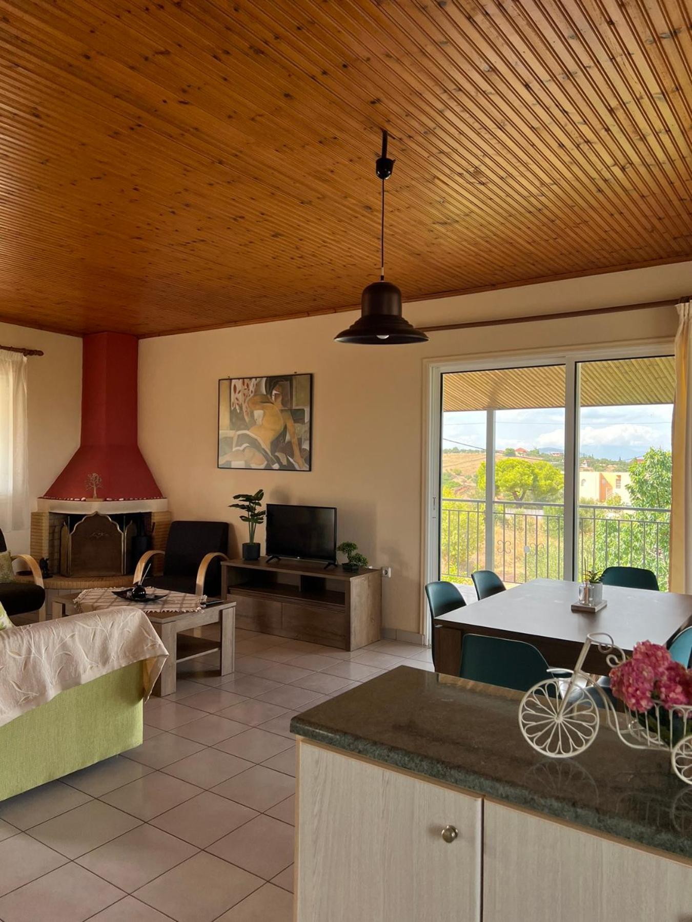 Xenia'S Seaview House Villa Paralia Avlidhos Eksteriør billede